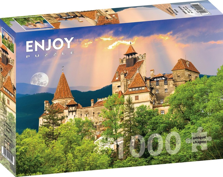 Produktbild Enjoy Puzzle ENJOY-1050 - Schloss Dracula, Bran, Puzzle, 1000 Teile (1000 Teile)