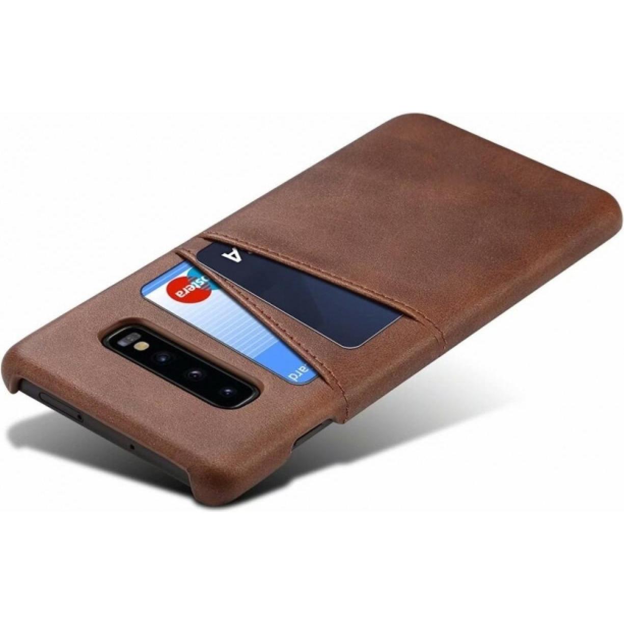 Thumbnail - Screenguard Samsung Galaxy S6 Edge CardCaddy Leder Backcase mit Kartenfächern (Samsung Galaxy S6 Edge), Smartphone Hülle...