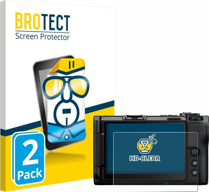 BROTECT 2x klare transparente Schutzfolie (für Motorola Signature