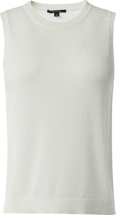 Produktbild Comma Strickpullunder Lochstricktop aus Viskosemix (46)