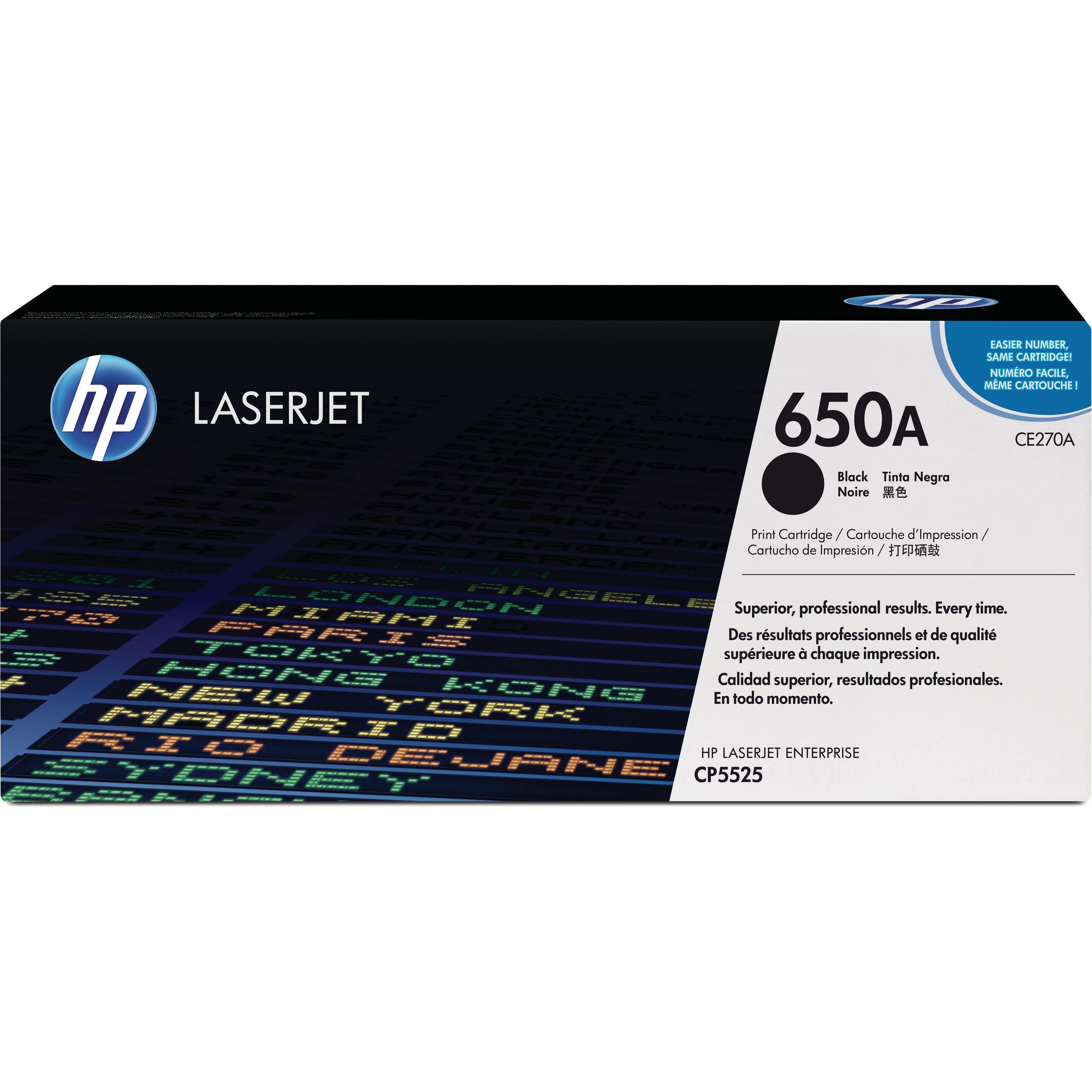 HP, Toner, 650a (BK)
