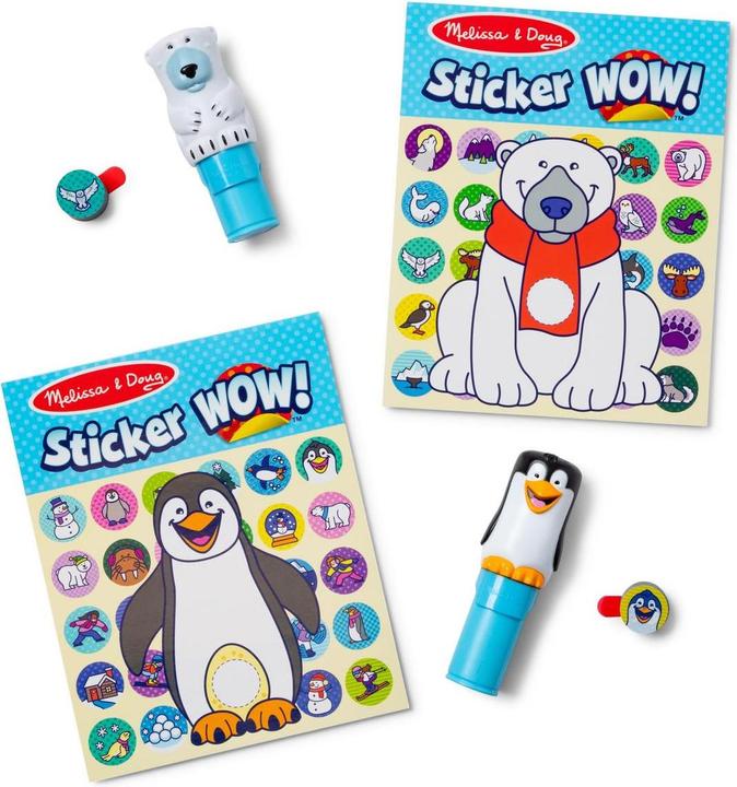 Produktbild Spin Master Sticker Wow! Sticker-Stempelset 2er Pack Winter (2 Sticker)