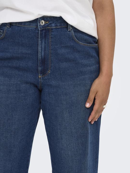 Produktbild Only CARSNOW Hohe Taille Weiter Beinschnitt Jeans Jeans mit weitem Bein (46)