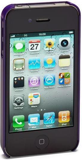 Actual product image Dicota Hard Cover Pro Coque Iphone 4/4s Purple (Apple iPhone 4, Apple iPhone 4s)