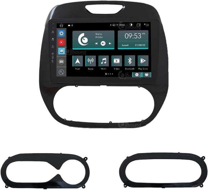 Produktbild JFSound Renault Captur 2013-2016 Android GPS Bluetooth WiFi USB DAB+ Touchscreen Carplay Android Auto