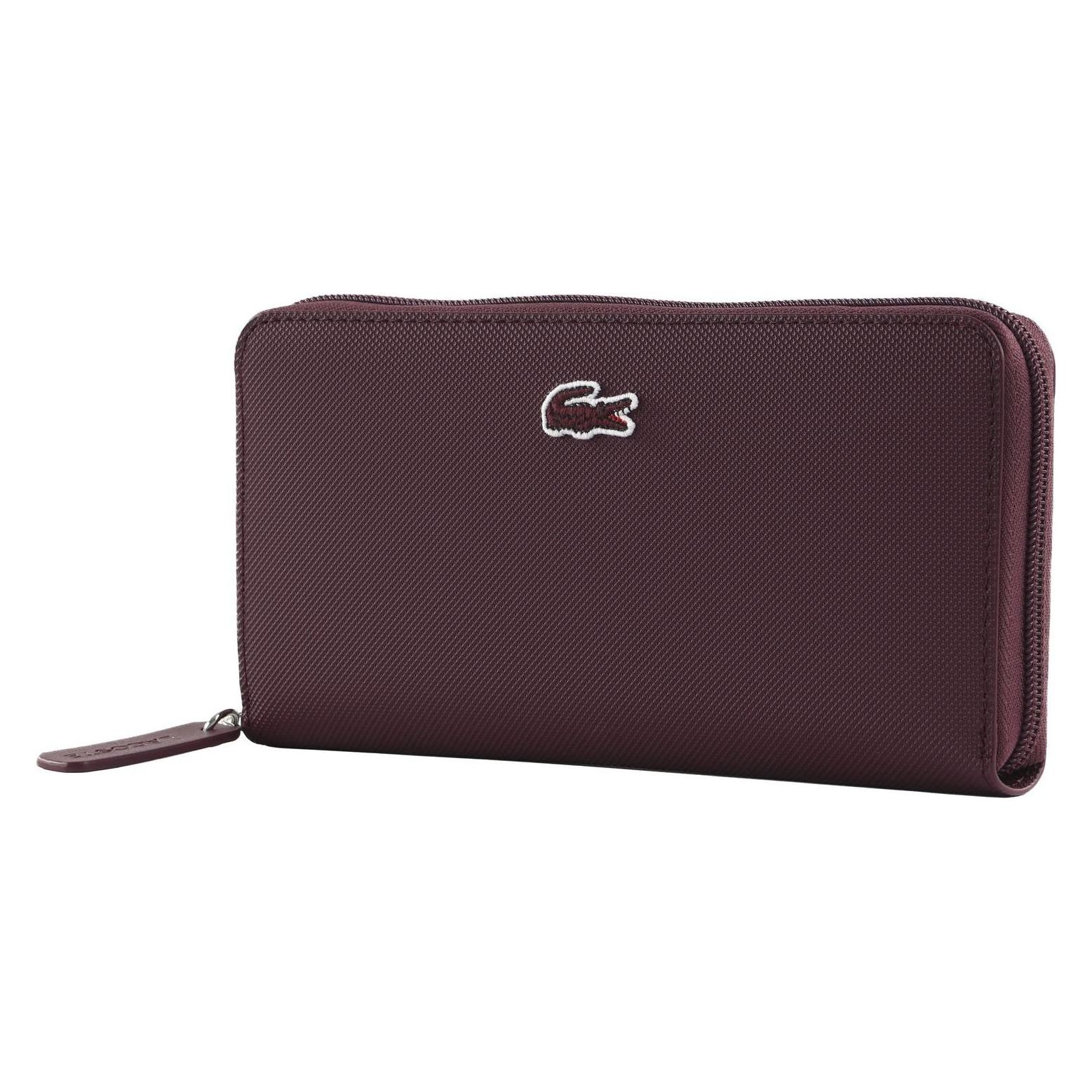 Lacoste, Damen, Portemonnaie, Zip Wallet, Violett