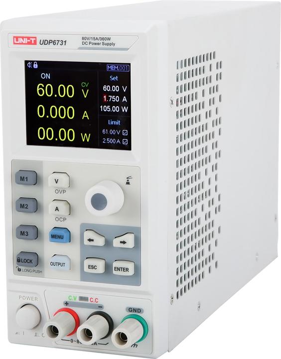 Produktbild Uni-T Labornetzteil, UDP6730, 1 Kanal, programmierbar, 360 W