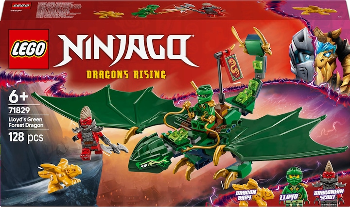 Produktbild LEGO Lloyds grüner Walddrache (71829, LEGO Ninjago)