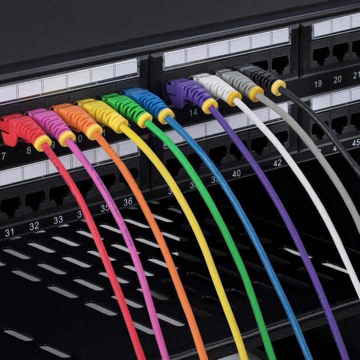 Produktbild StarTech .com N6PAT250CMORS, 2,5 m, Cat6, U/UTP (UTP), RJ-45, RJ-45, Orange (U/UTP, CAT6, 2.50 m)