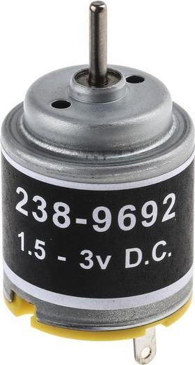 Actual product image RS PRO DC motor 1.5-3V