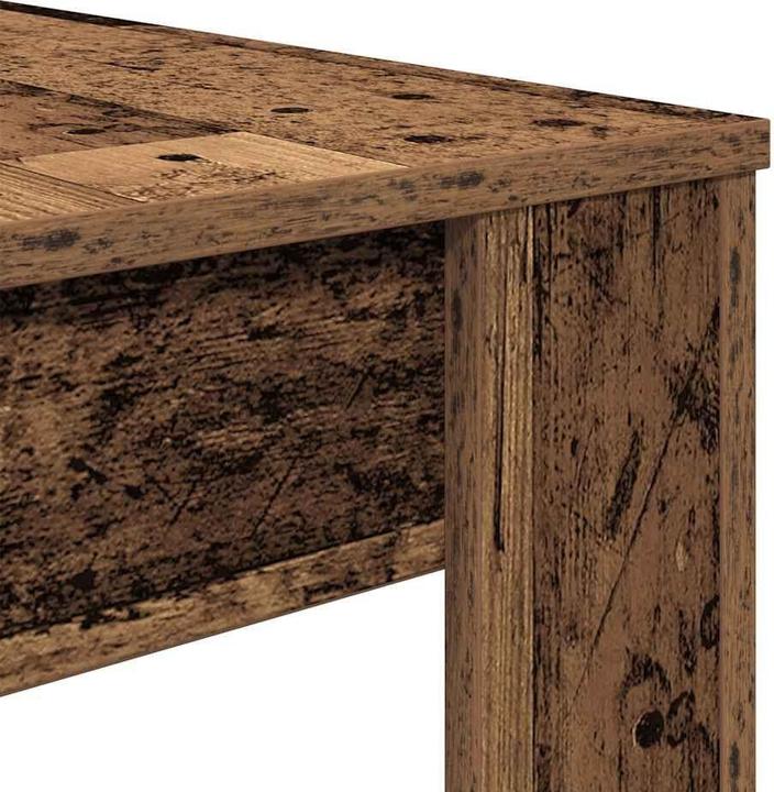 Image du produit VidaXL Esstisch Altholz-Optik 120x60x76 cm Holzwerkstoff (120 x 60 x 76 cm)