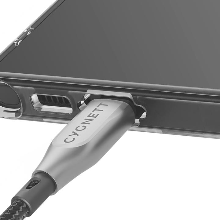 Immagine prodotto Cygnett Cavo blindato da USB-C a USB-A (USB 2.0), 60 W, ricarica rapida (1 m, nero) (1 m, USB 2.0, 60 W)