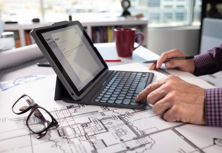 Actual product image Zagg Keyboard Pro Keys Pro Charcoal (Eng. Int., iPad)
