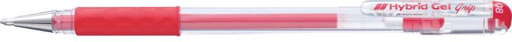 Actual product image Pentel Roller Hybrid Gel Grip (Red, 1 x)