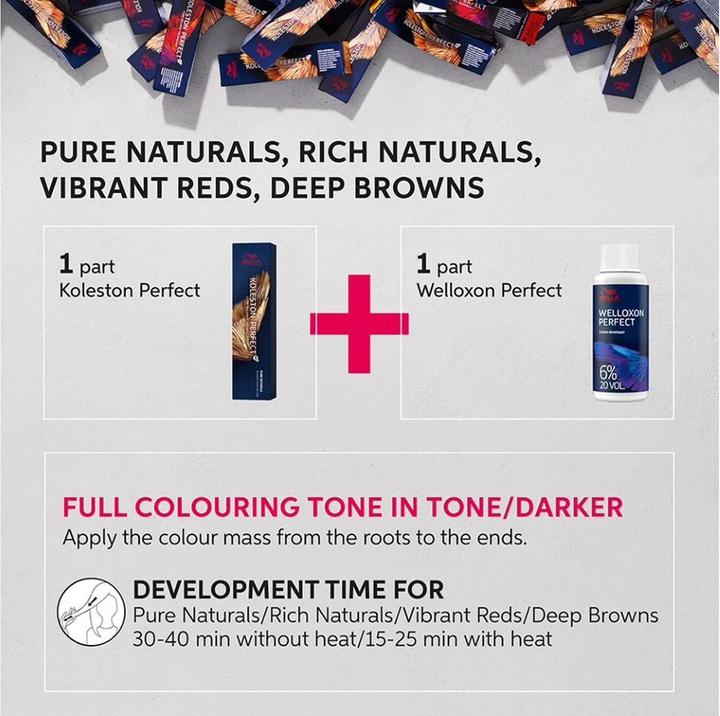 Productafbeelding Wella KP Me+ 7/75 middenblond bruin-mah (7/75)