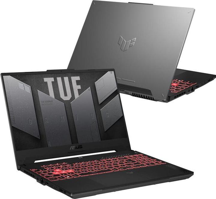 Produktbild ASUS TUF Gaming A15  RTX 4060 (15.60", 512 GB, 16 GB, DE, AMD Ryzen 9 8945H)