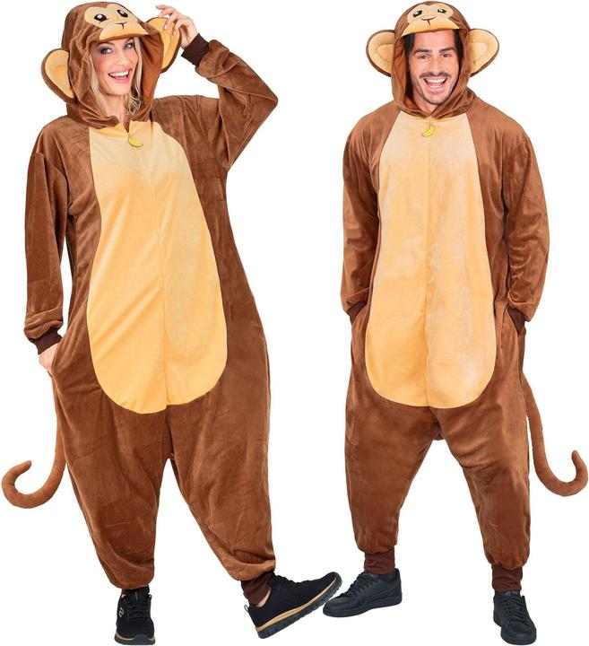 Immagine prodotto Widmann Affe Onesie Plüschkostüm (M, S)
