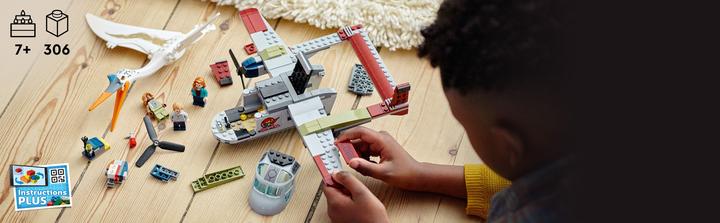 Actual product image LEGO Quetzalcoatlus: Aircraft raid (76947, LEGO Jurassic World)
