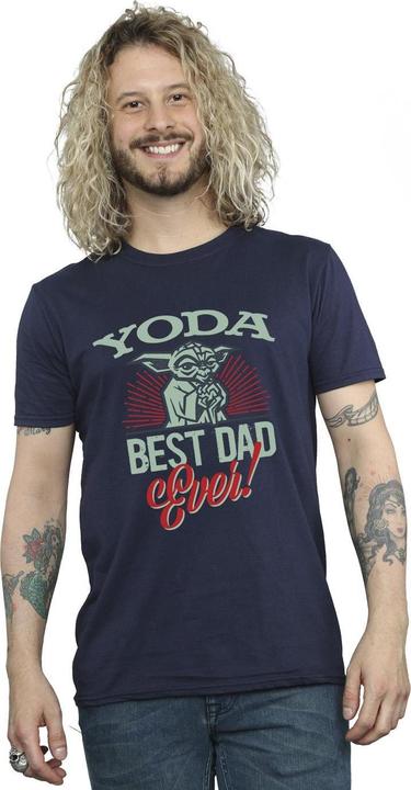 Immagine prodotto Star Wars Mandalorian Yoda Dad Maglietta Uomo (M)