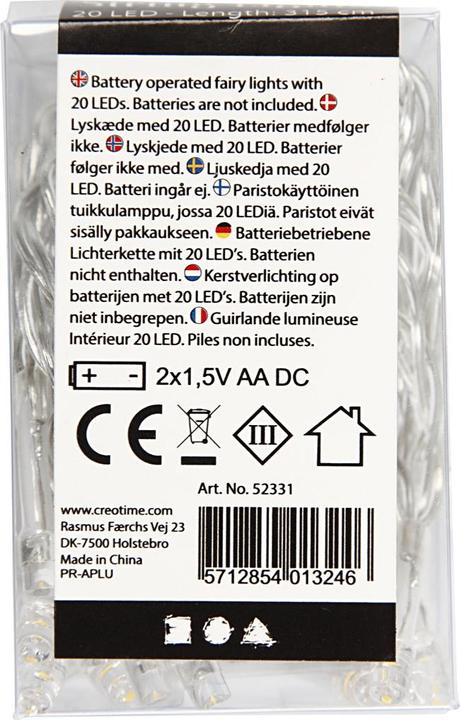 Produktbild Creativ Company Led String Of Lights (3.15 m)