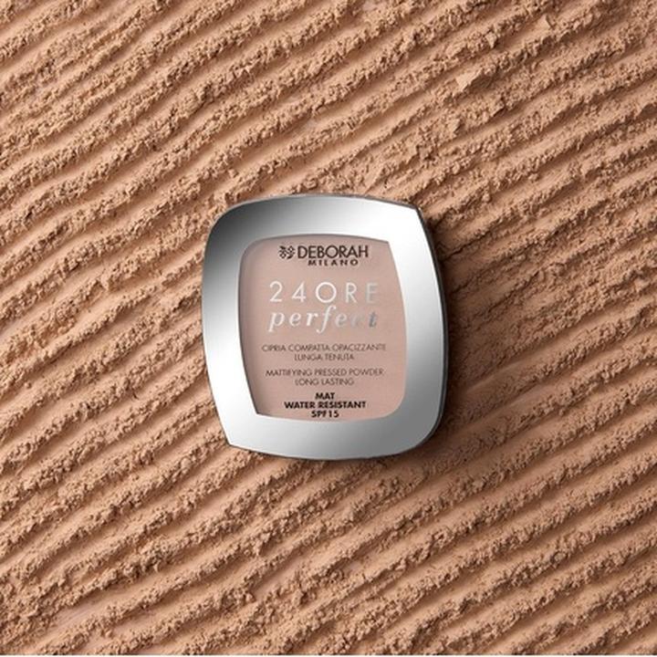Actual product image Deborah Milano 24ore Perfect Compact Powder 04 9 g (Beige)