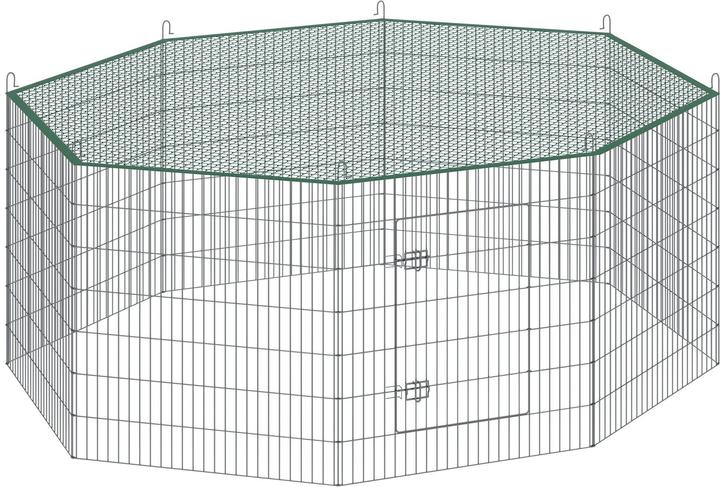 tectake Enclosavecfiletdesécurité,systèmeemboîtable,Ø204cm