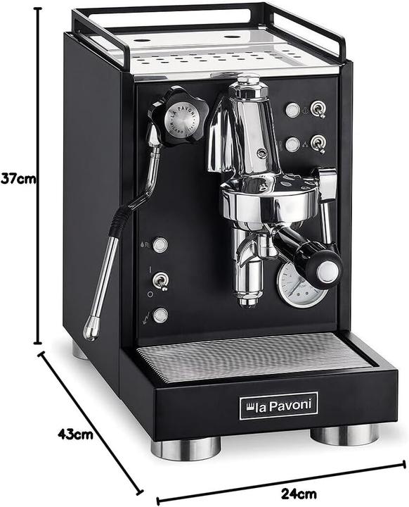 La Pavoni Mini Cellini Nera