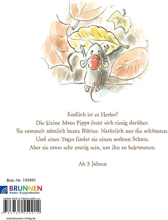 Image du produit Brunnen Die kleine Maus und das goldene Blatt (Allemand, Catherine Metzmeyer, Estelle Meens, 2024)