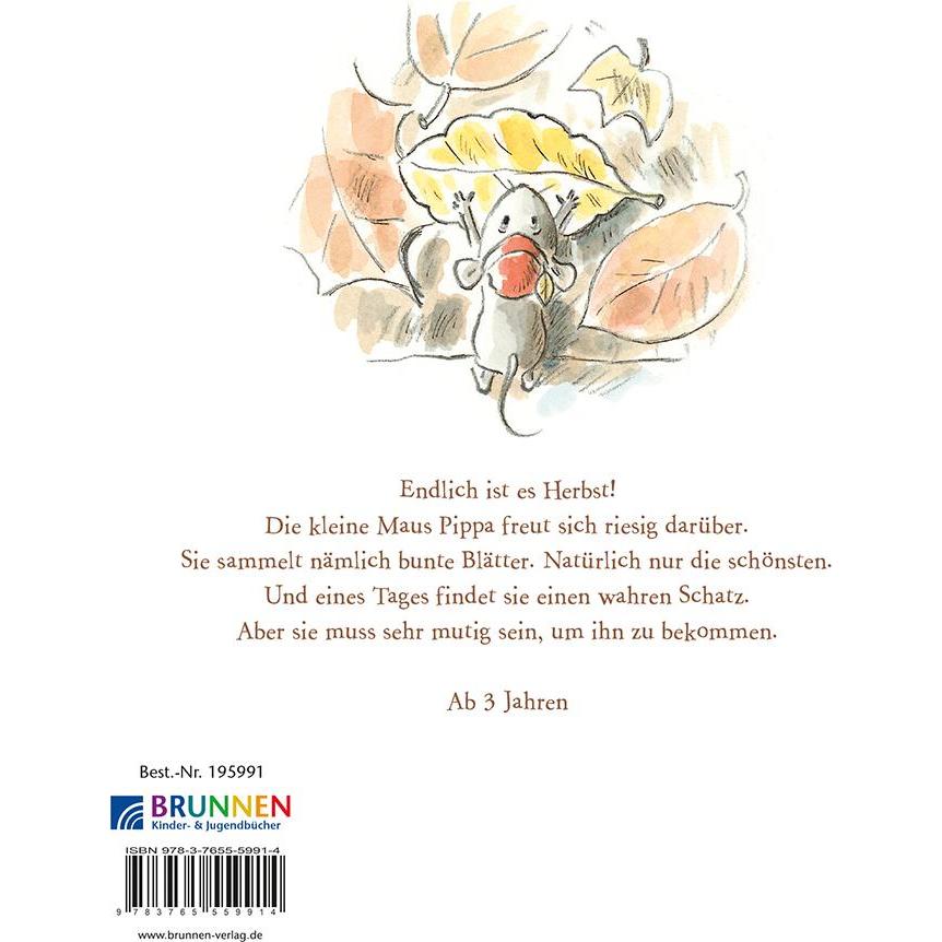Thumbnail - Die kleine Maus und das goldene Blatt, Kinderbücher von Catherine Metzmeyer, Estelle Meens