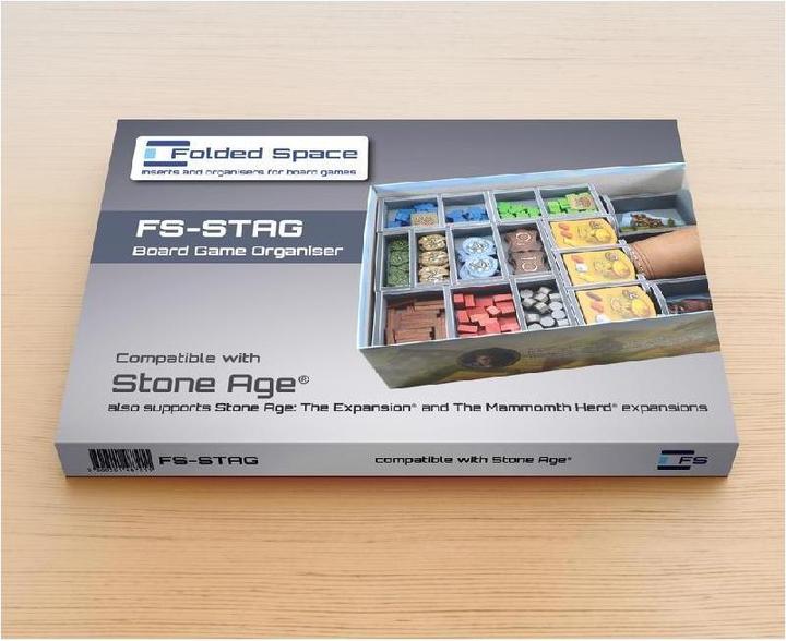 Produktbild Folded Space FS-STAG - Insert: Stone Age (einschliesslich Stone Age: The Expansion und The Mammoth Herd)