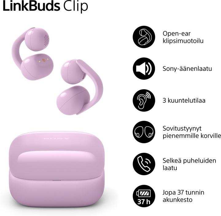 Produktbild Sony LinkBuds Clip (9 h, Kabellos)