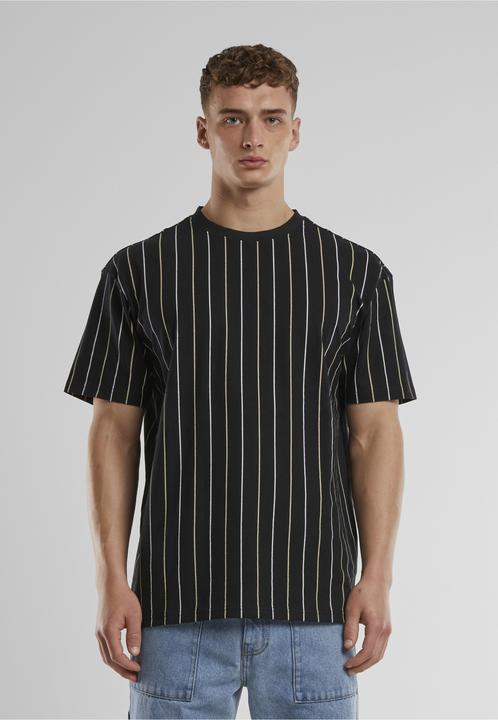 Produktbild Urban Classics Printed Pinstripe Tee - 179649 (S)