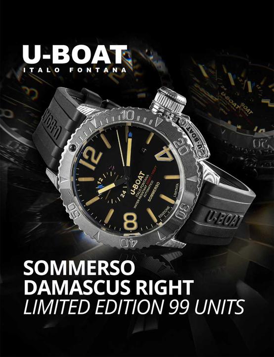Immagine prodotto U-Boat 9988 Sommerso Damasco (Orologio sub)