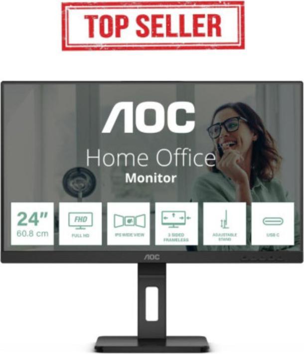 Actual product image AOC 24P3CV (1920 x 1080 pixels, 23.80")