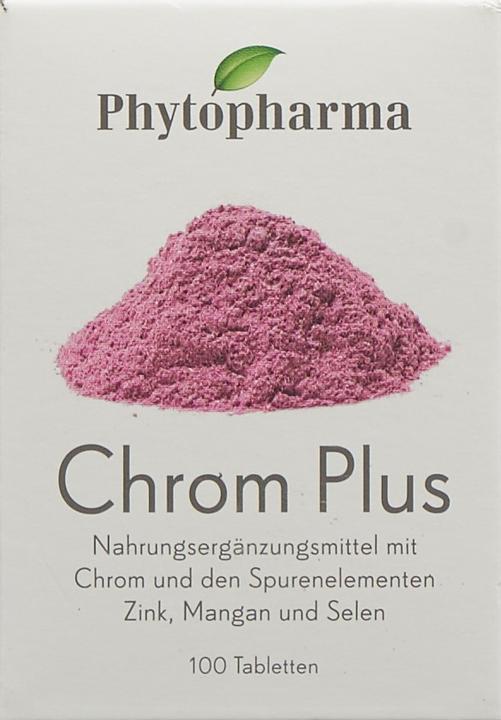 Produktbild Phytopharma Chrom Plus (100 Stk., Tabletten, 55 g)