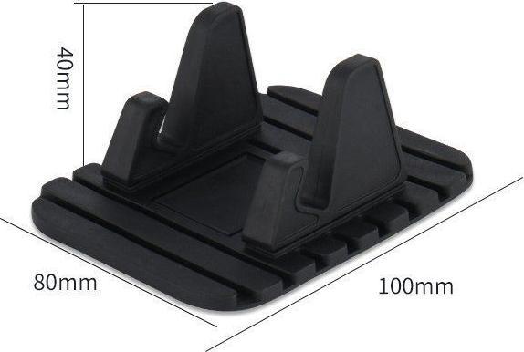 Produktbild Hurtel Universal car holder silicone phone stand nano pad black
