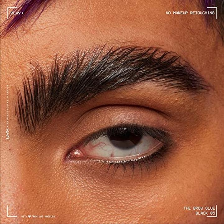 Actual product image NYX Professional Make-Up The Brow Glue Instant Styler (05 Black)