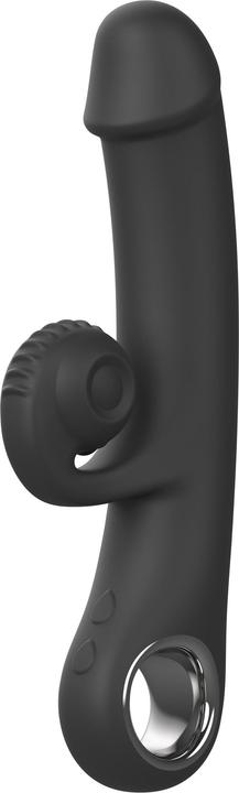 Productafbeelding Easytoys Online Only Double Lust Flexibler Snail Vibrator Schwarz