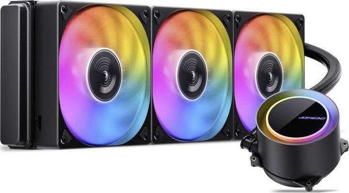 Actual product image Jonsbo TG-360 AiO Wasserkühlung, ARGB - 360mm, schwarz (120 mm)