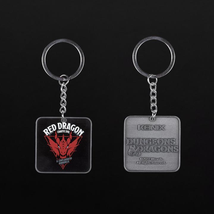 Actual product image Konix Dungeons & Dragons porte-clés Red Dragon