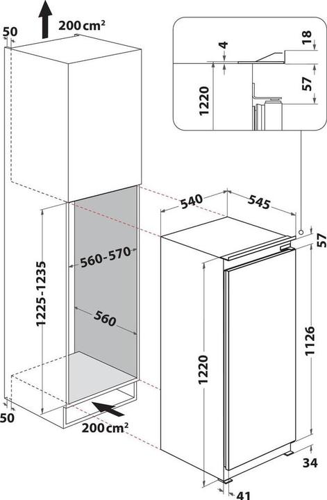 Image du produit Whirlpool ARG7342 (189 l)