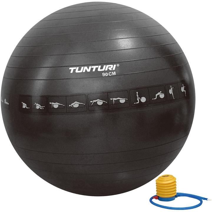 Tunturi Gymnastikball reissfest ABS Anti-Burst 90 cm