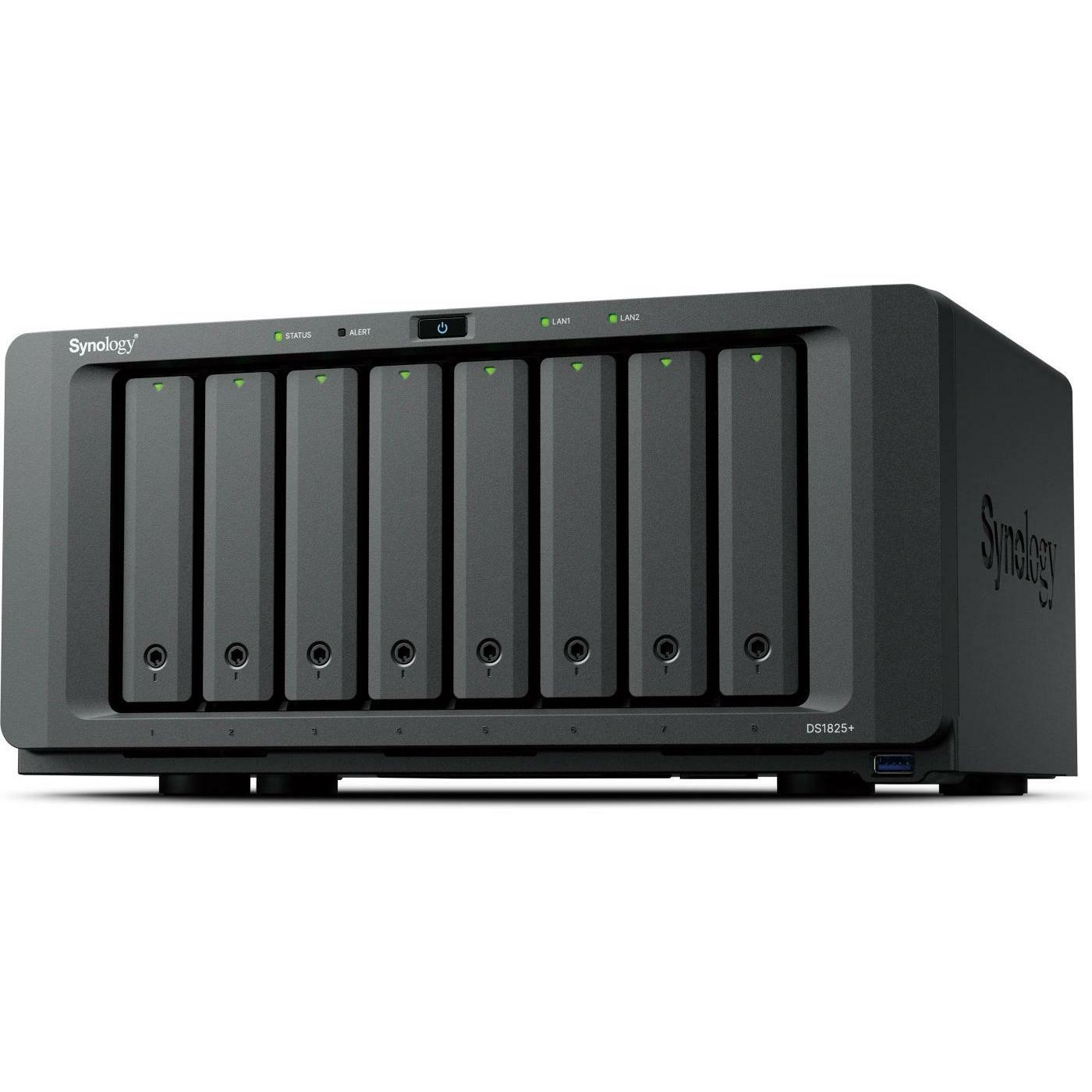 Synology DS1825+ (0 TB), NAS, Schwarz
