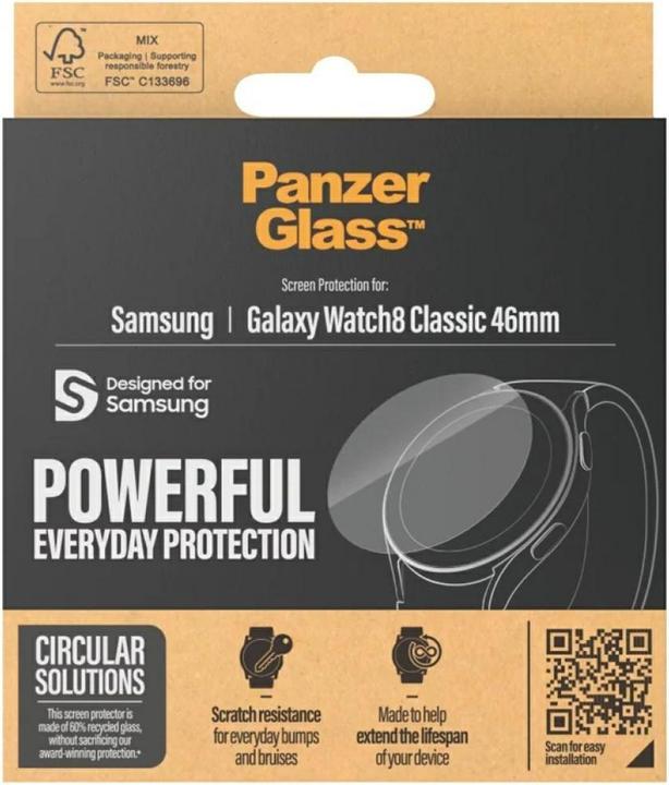 Produktbild PanzerGlass ® Displayschutz Samsung Galaxy Watch8 Classic 46mm