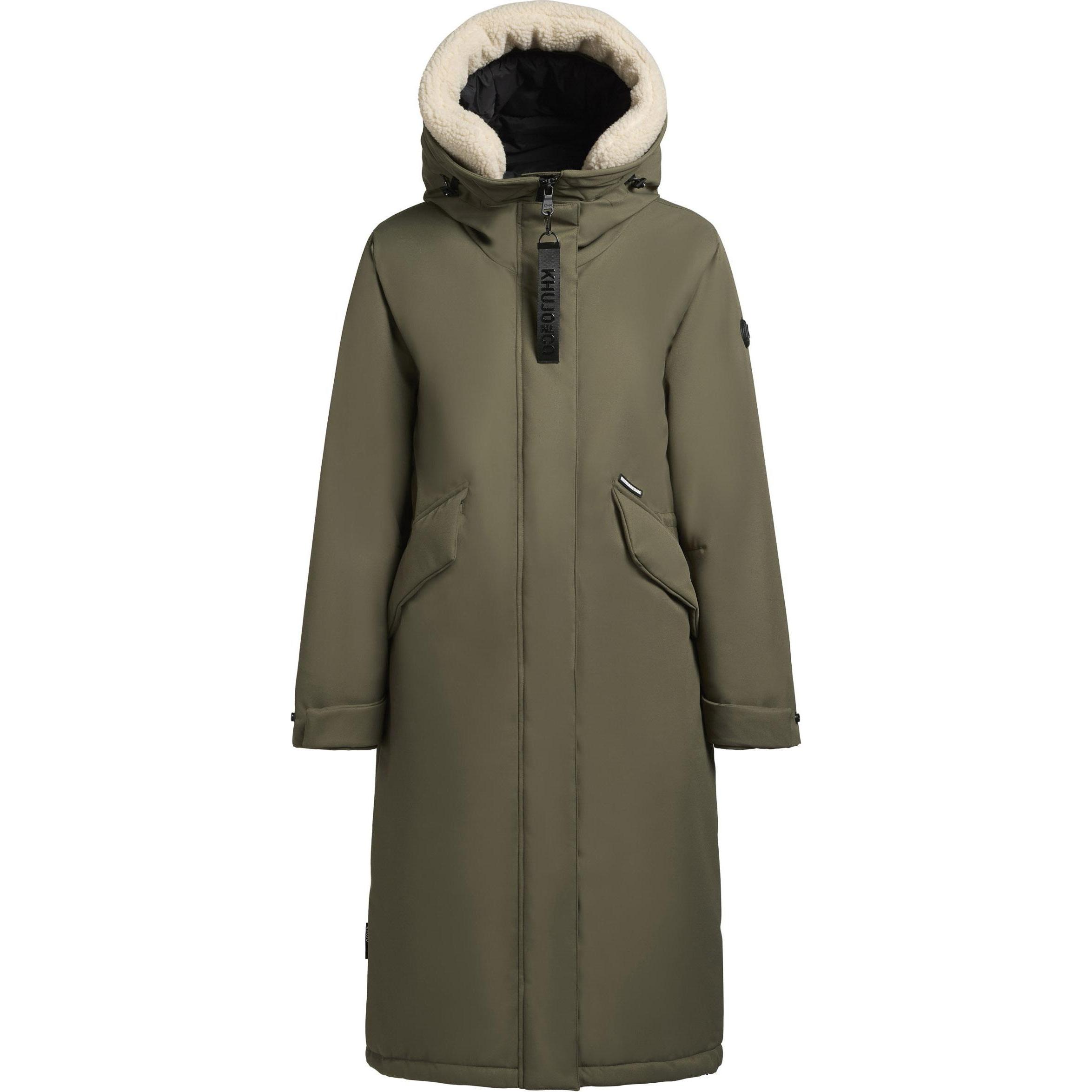 Khujo, Damen, Jacke, Agneta-YM (XL), Grün, XL