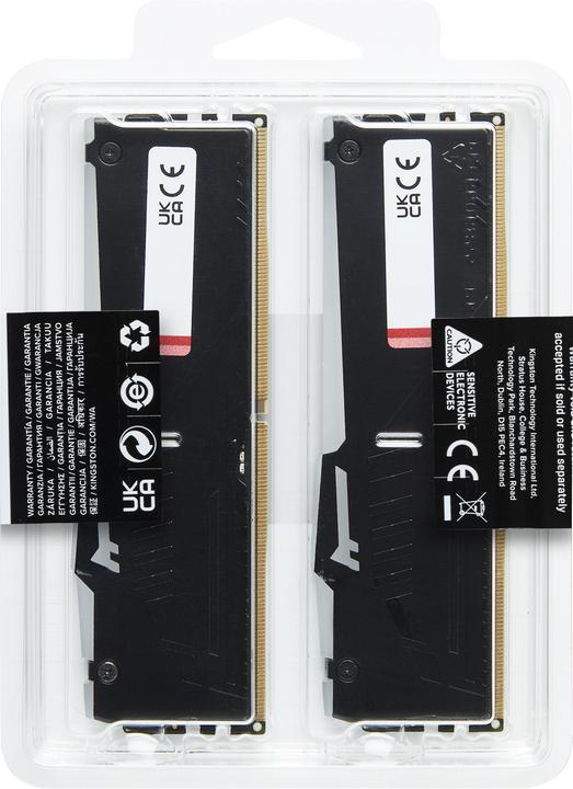 Immagine prodotto Kingston FURY Beast RGB (2 x 64GB, 5600 MHz, RAM DDR5, DIMM)