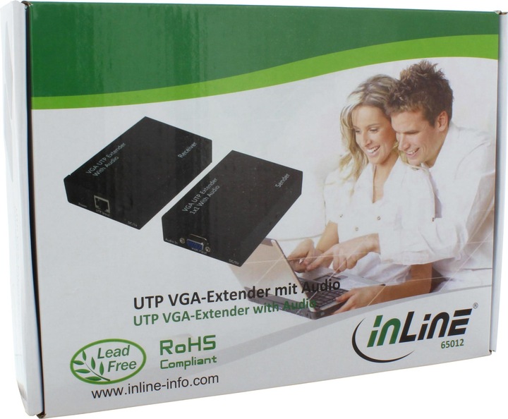 Image du produit InLine Prolongateur/extension VGA via UTP