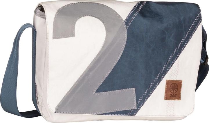 Strisce blu, Bianco, Numero grigio