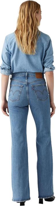 Produktbild Levis Ribcage Bells Medium Indigo - Worn In (W25/L34)