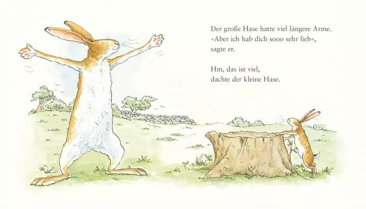 Immagine prodotto Weisst du eigentlich, wie lieb ich dich hab? (Tedesco, Sam McBratney, 2016)